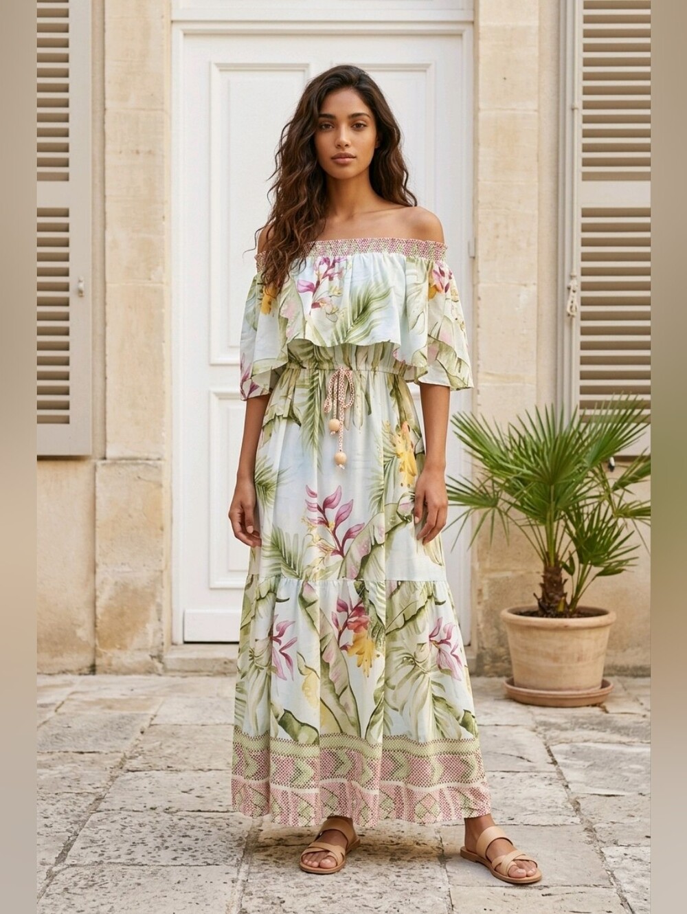 FARM Rio Vestido Doce Dress Size S